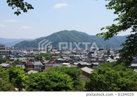 Sabae City seen from Nishiyama park 8184020