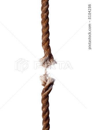 A rope that seems to be broken A rope that seems to be broken 8184286
