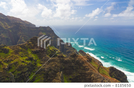 Hawaii Kauai Napali Coast Nuaroro Valley Coast 8185650