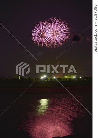 Saijo city Ogata festival civic fireworks festival 8187380