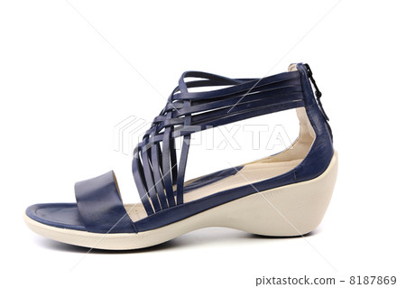 Women's shoes on a white background. 8187869