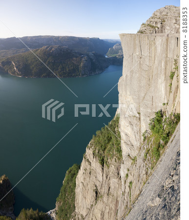 Preikestolen or Pulpit rock (Norway) Preikestolen or Pulpit rock (Norway) 8188353