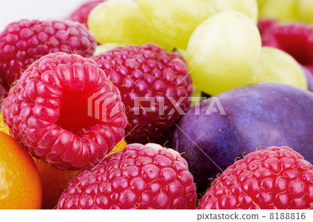 tasty summer fruits on a wooden table tasty summer fruits on a wooden table 8188816