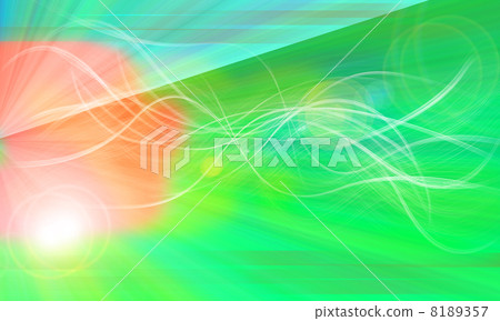 Fibrous glow and neon effect Green background Fibrous glow and neon effect Green background 8189357