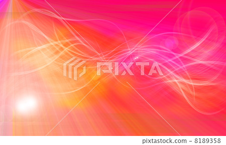 Effective magenta-based background of fibrous glow and neon 8189358