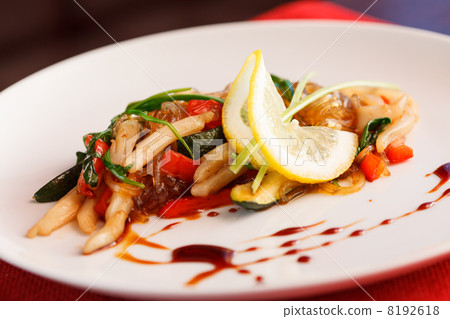 salad with calamari salad with calamari 8192618
