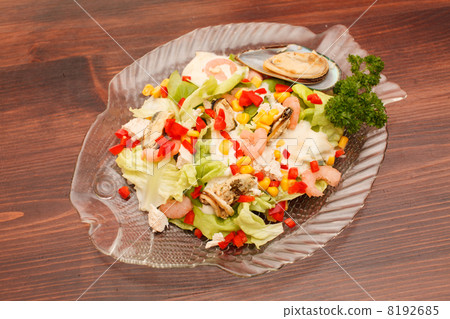 Seafood salad Seafood salad 8192685