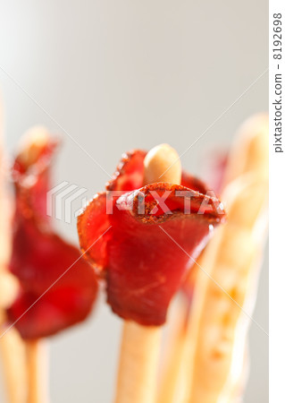 bread-stick with parma ham 8192698