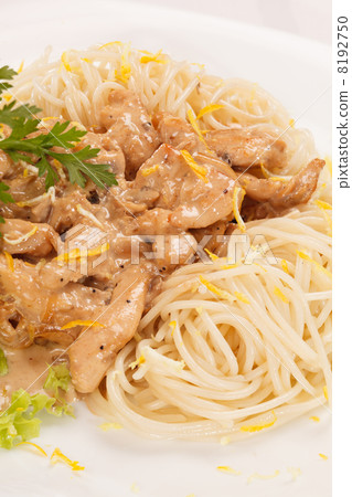 pasta with meat pasta with meat 8192750