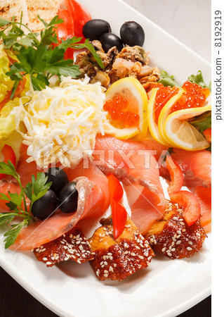 fish appetizer fish appetizer 8192919