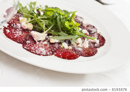 beef carpaccio beef carpaccio 8193876