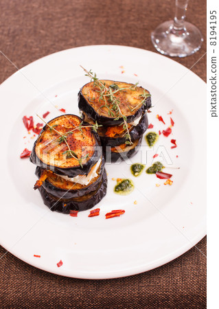 Grilled eggplant Grilled eggplant 8194195