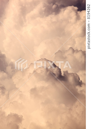Blue sky with clouds 8194262