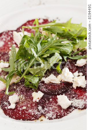 beef carpaccio beef carpaccio 8194491