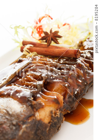 carp in sour-sweet sauce carp in sour-sweet sauce 8195284
