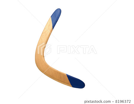 Aussie boomerang natures return ticket in wood 8196372