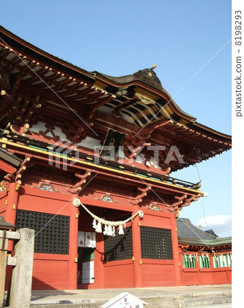 伊賀八幡宮神社Kojin門 伊賀八幡宮神社Kojin門 8198293