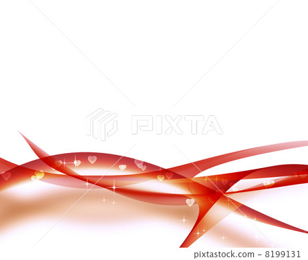 Heart and curve background 8199131