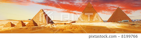 Great Pyramid    located at Giza 8199766