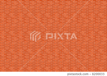 Big Horizontal Brick Wall 8200033
