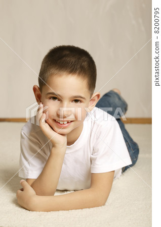 little boy lying on floor little boy lying on floor 8200795