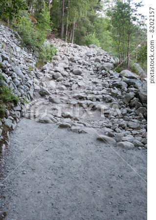 Trail to Preikestolen or Pulpit Rock (Norway) Trail to Preikestolen or Pulpit Rock (Norway) 8202157