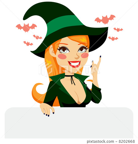 Red Haired Halloween Witch Red Haired Halloween Witch 8202668