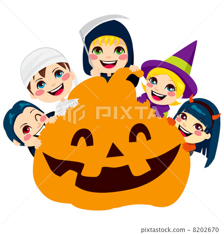 Halloween Pumpkin Children 8202670