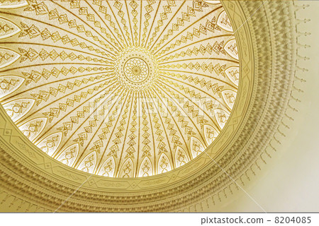 Ceiling in the Islamic Art Museum, Malaysia (Malaysia, Kuala Lumpur) 8204085