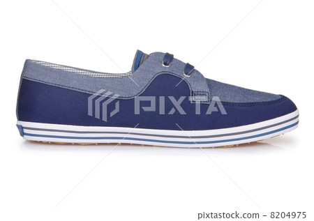 Fashion concept with male shoes on white Fashion concept with male shoes on white 8204975