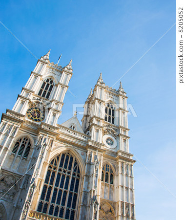 Westminster Abbey on bright summer day 8205052