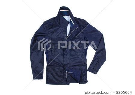 Male coat isolated on the white Male coat isolated on the white 8205064
