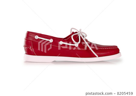 Fashion concept with male shoes on white Fashion concept with male shoes on white 8205459