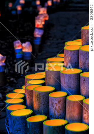 Bamboo light basket light 8206842