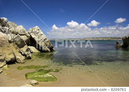Beautiful beach 8209761