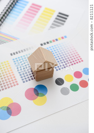 House and color chart House and color chart 8211121