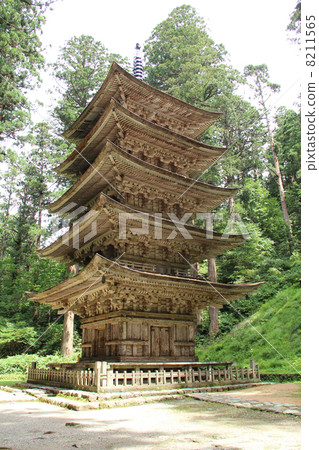 國寶Haguroyama五層寶塔 8211565