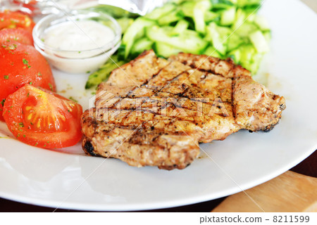 fried meat fried meat 8211599