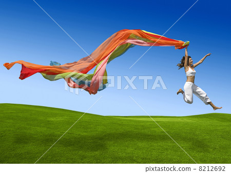 Rainbow woman Rainbow woman 8212692