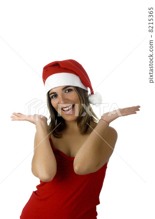 Christmas woman 8215365