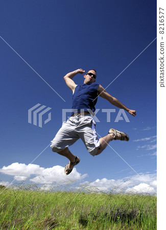 Jumping man Jumping man 8216577