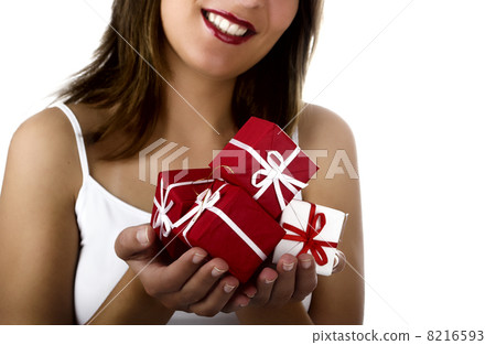 Christmas woman 8216593