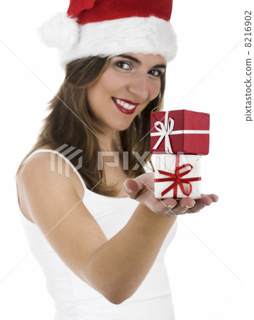 Christmas woman 8216902