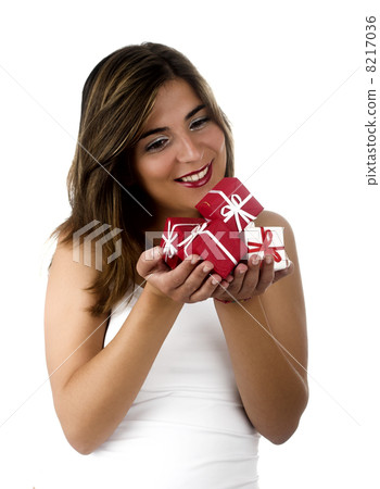 Christmas woman 8217036