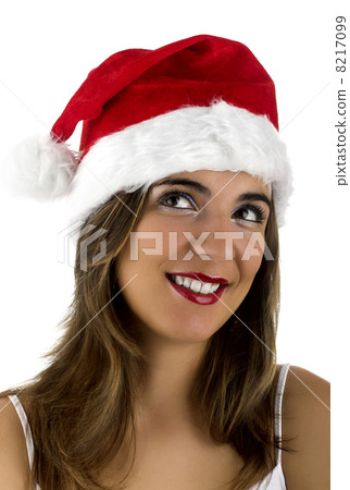 Christmas woman 8217099