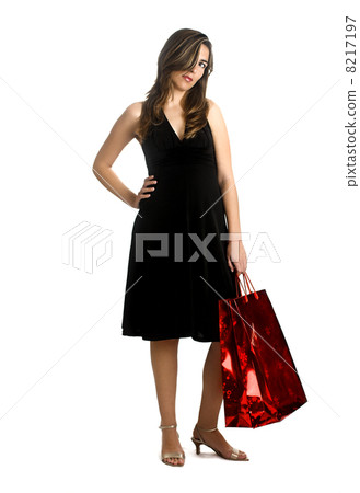 Woman with a gift 8217197