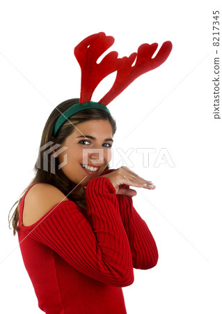 Christmas woman 8217345