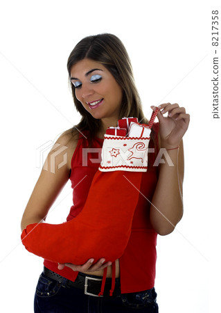 Christmas woman 8217358