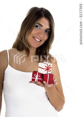 Christmas woman 8217368