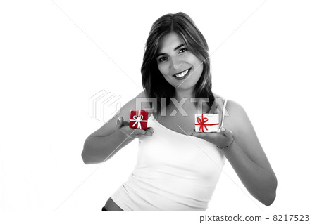 Christmas woman 8217523